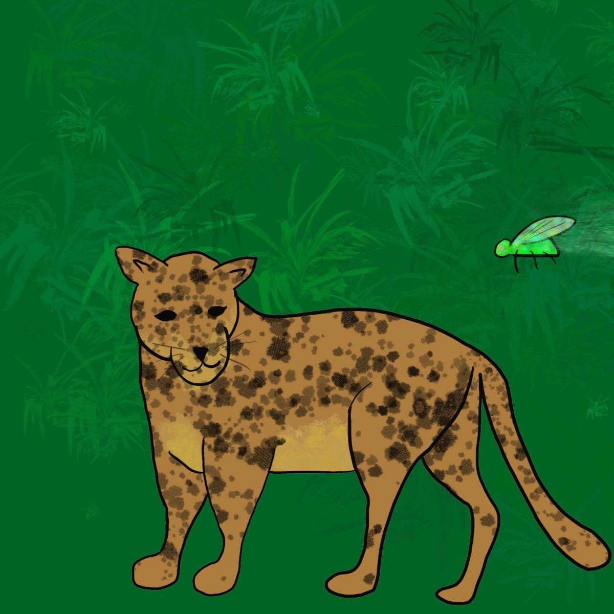 Fern Loves The Color Blue