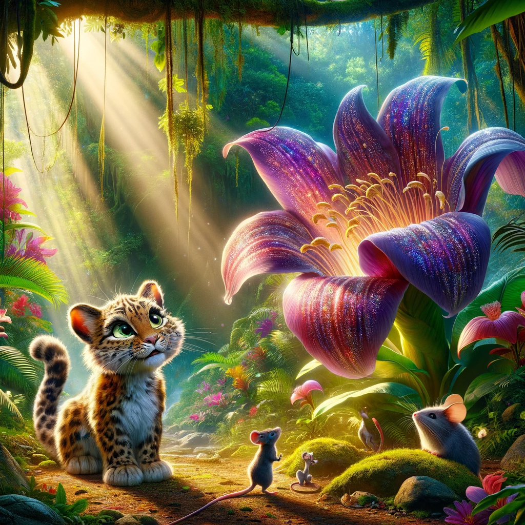 The Miniature Adventures of Fern and the Mystical Morpho Bloom