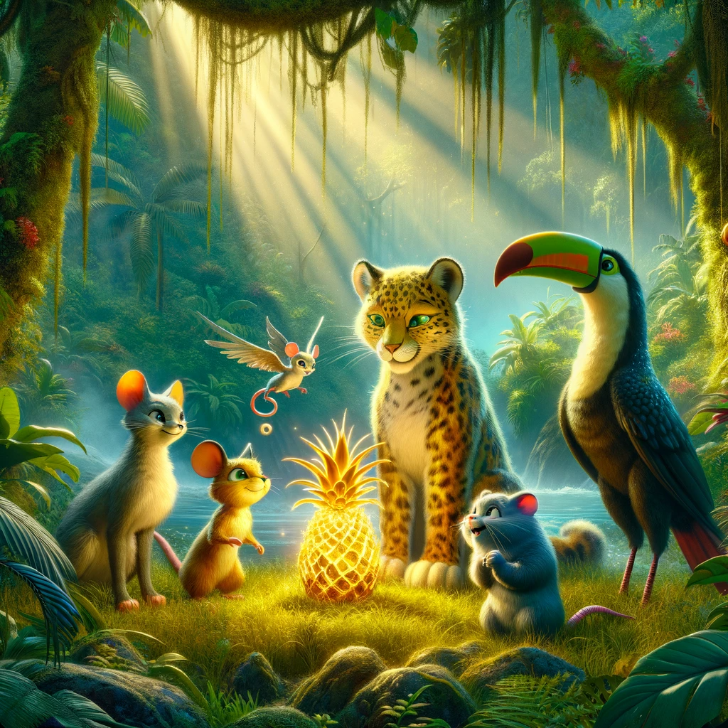 Jungle Treasures: The Quest for the Phantom Pineapple