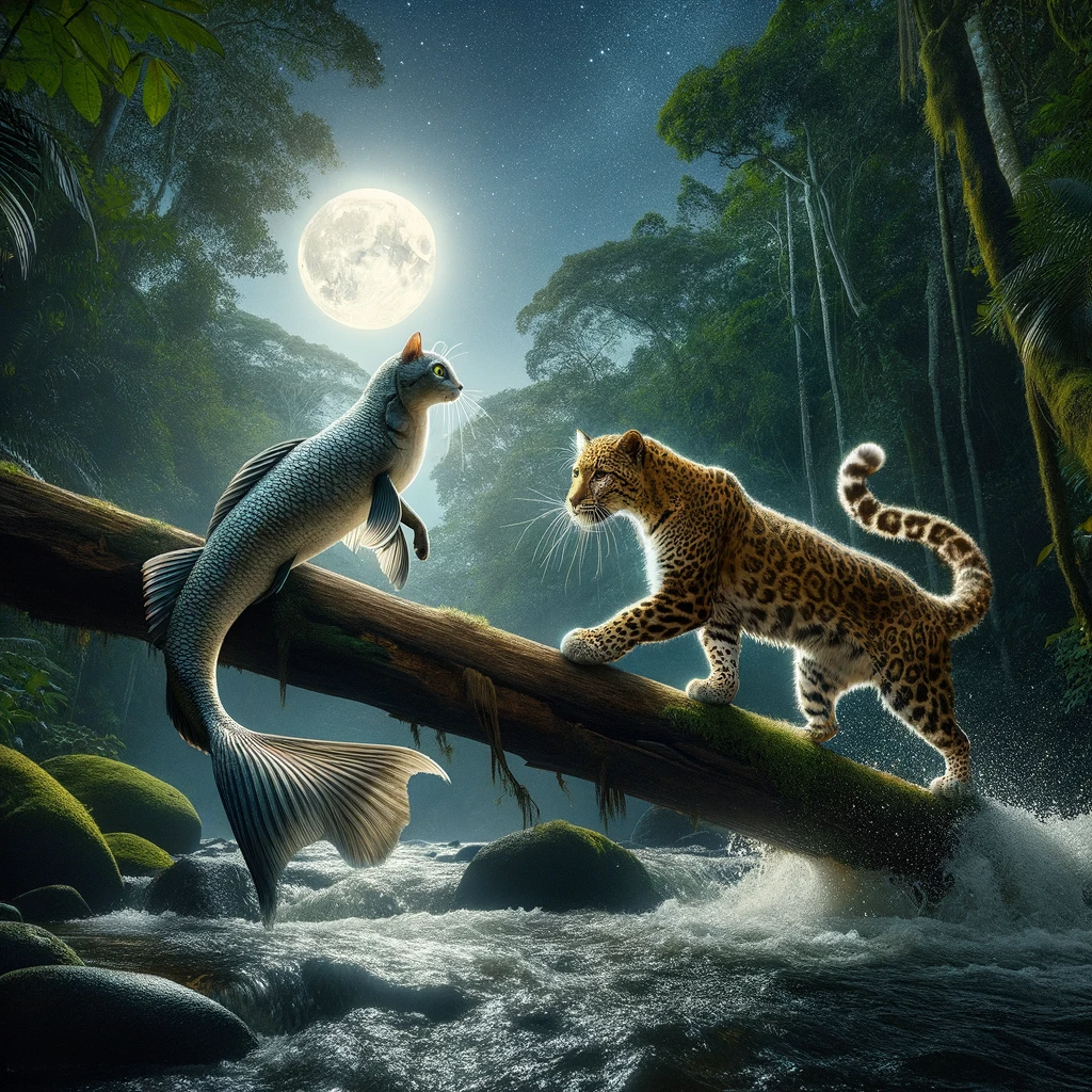 Fern the Leopard and the Moonlit Might