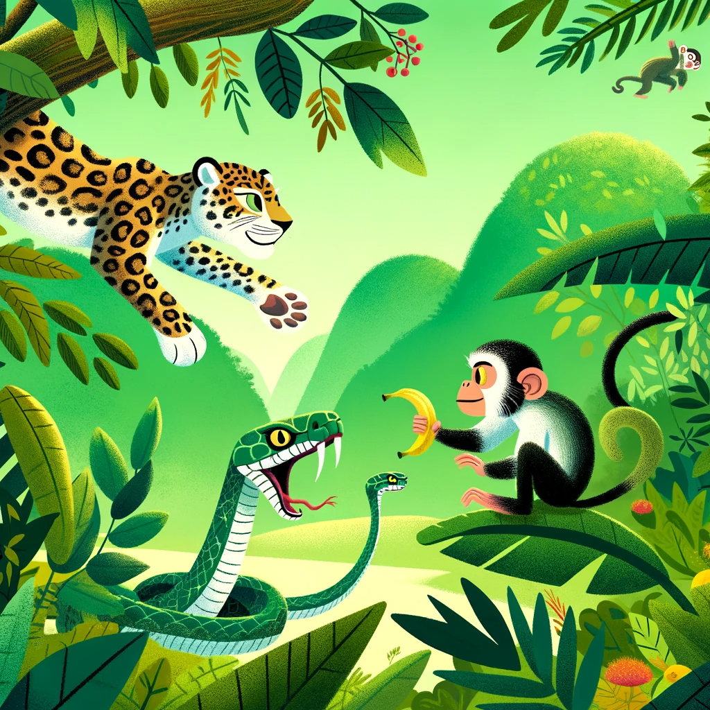 Fern The Leopard and the Monkey’s Clever Plan