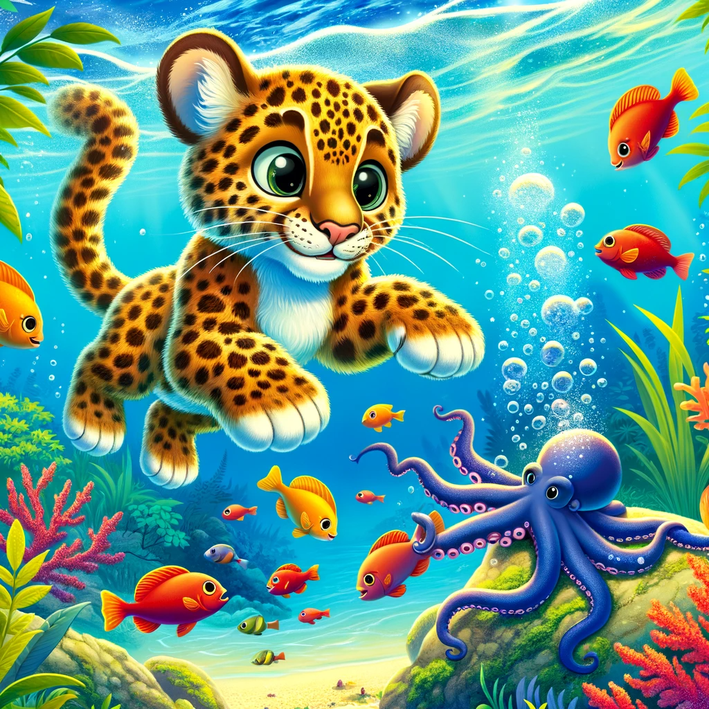 Fern The Leopard and the Underwater Adventure
