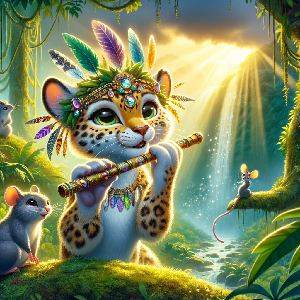 The Melody of the Rainforest: Fern and the Weather Flute