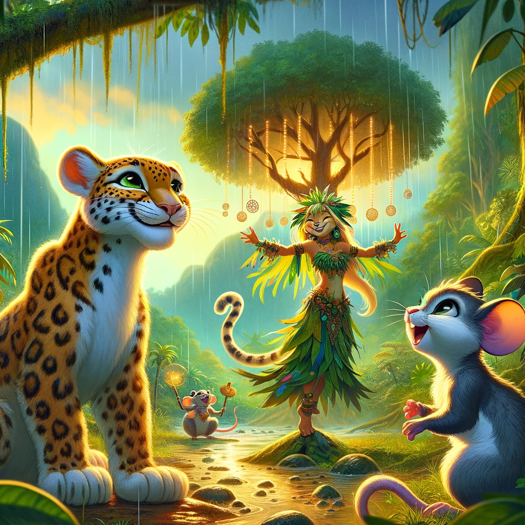 Fern The Leopard and the Rain Dance