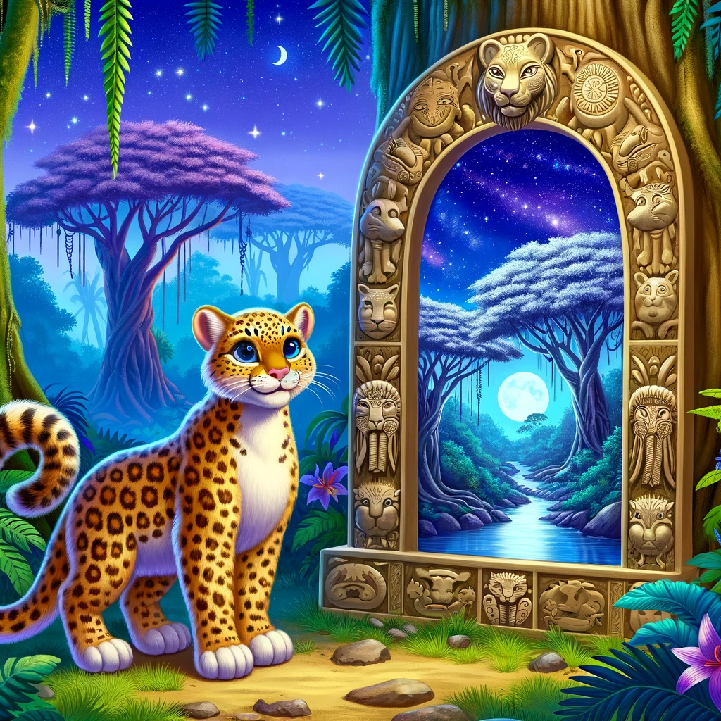 Fern The Leopard and the Mirror of Many Realities